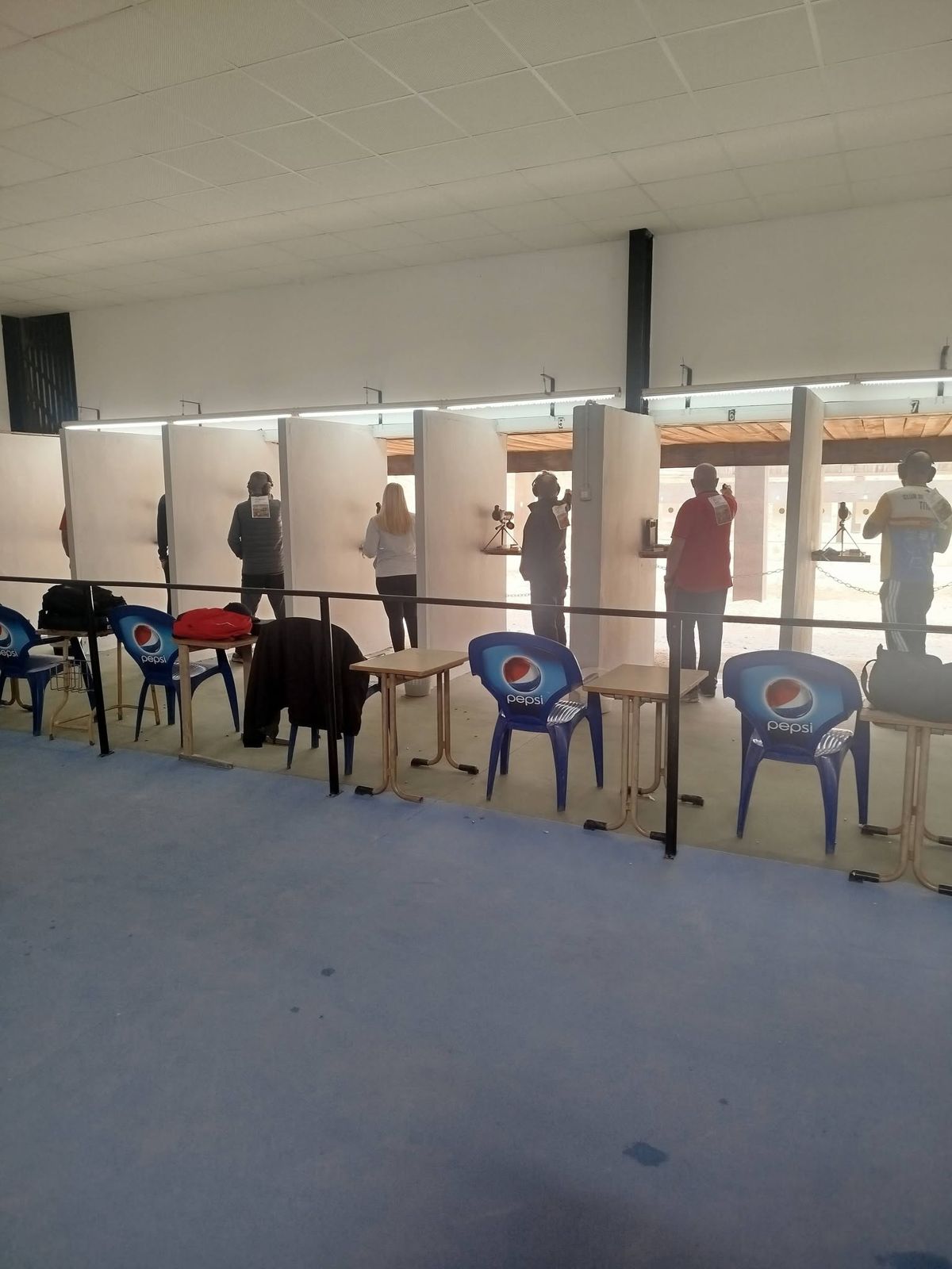 Tiradores en los puestos de precisión